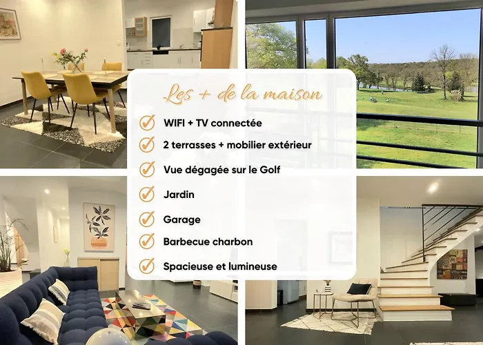 Albatros, Vue Golf Imprenable, Wifi, Confort